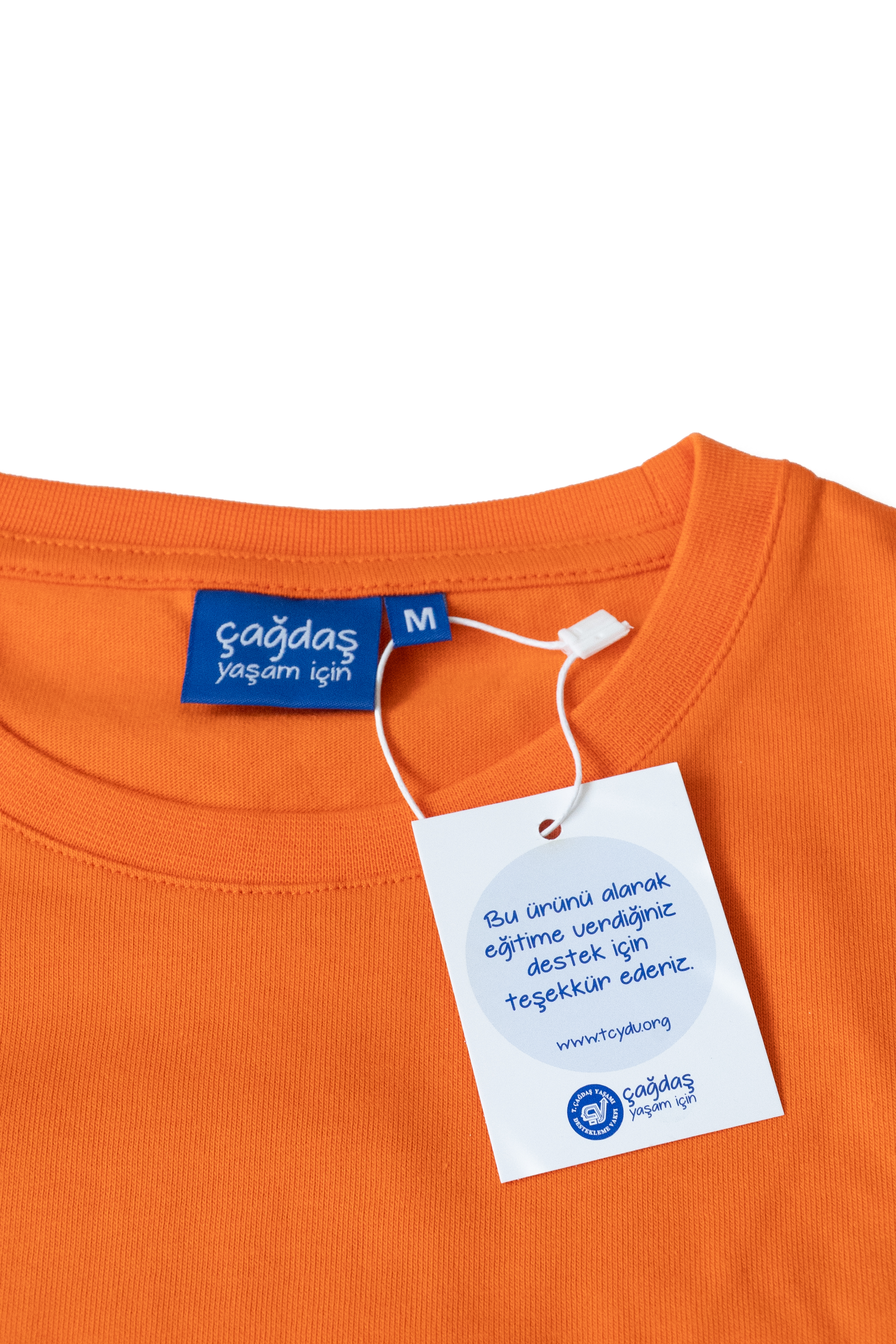 T-Shirt Çağdaş Yaşam İçin Turuncu L