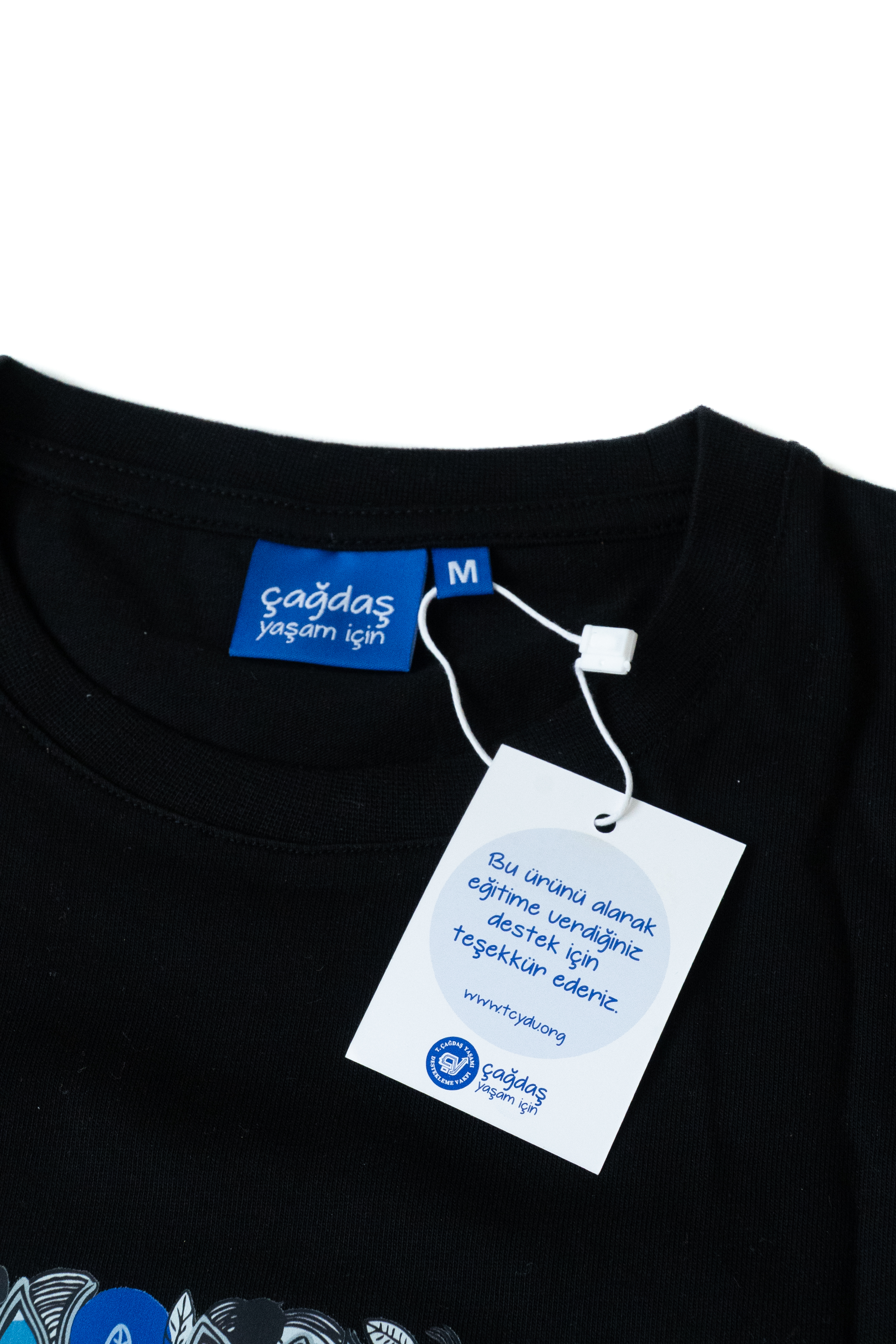 T-Shirt Zeytin Ağacı Siyah L