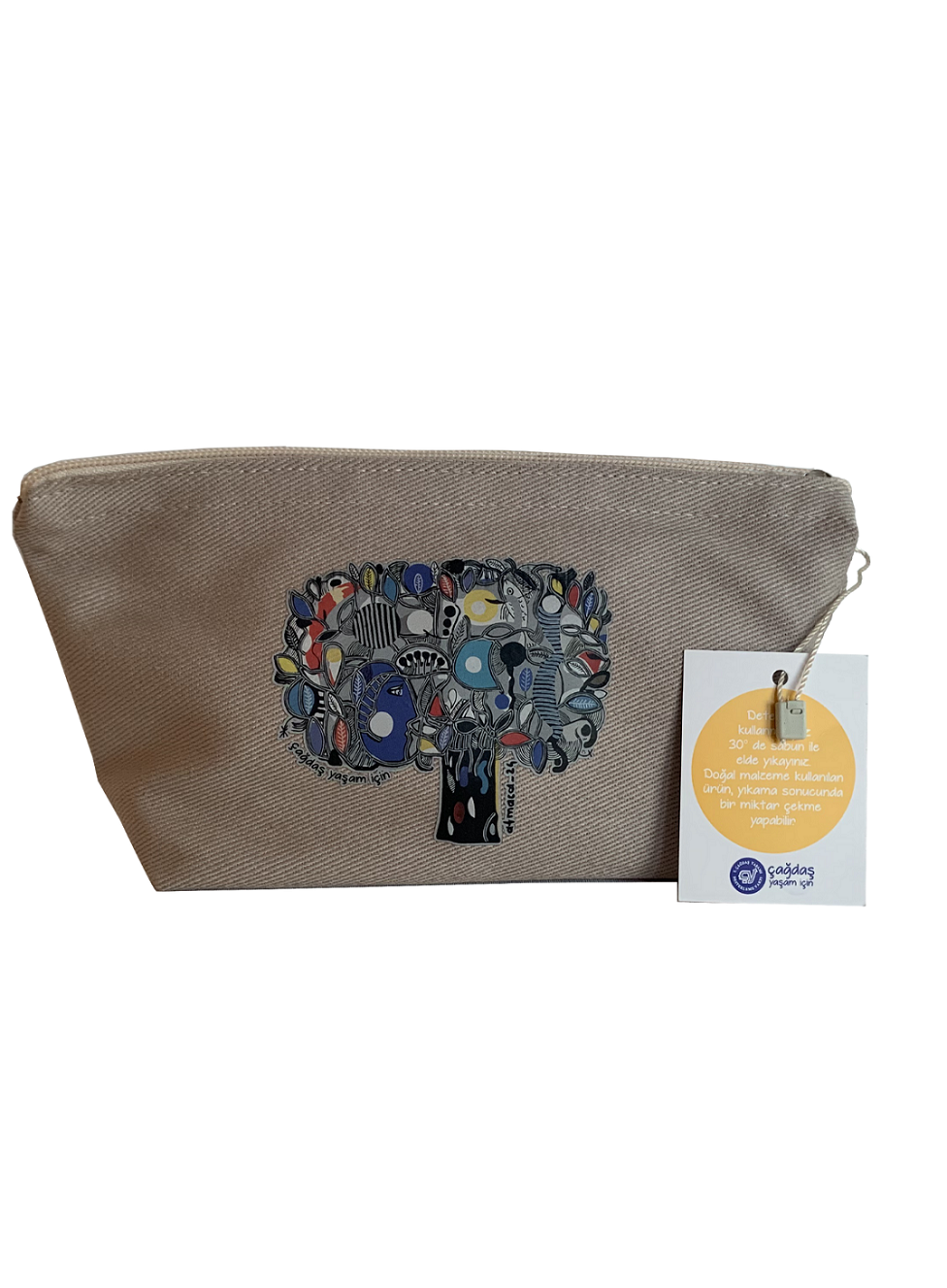 Kalem Kutu Zeytin Ağacı - Mavi